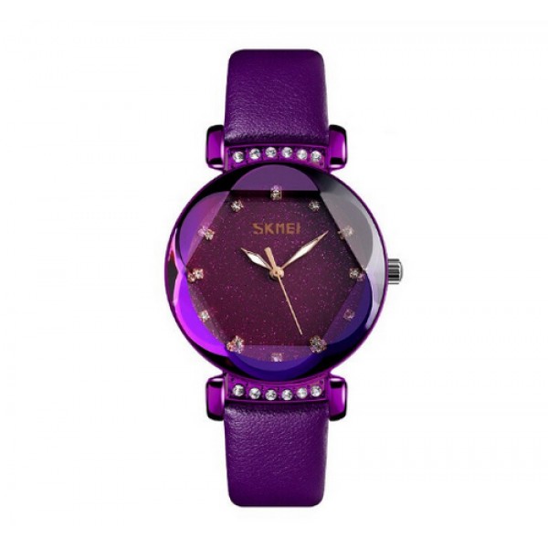 Женские кварцевые часы Skmei Violet наручные классические на кожаном ремешке + коробка (1080-0328)
Женские кварцевые часы Skmei Violet наручные классические на кожаном ремешке + коробка (1080-0328)