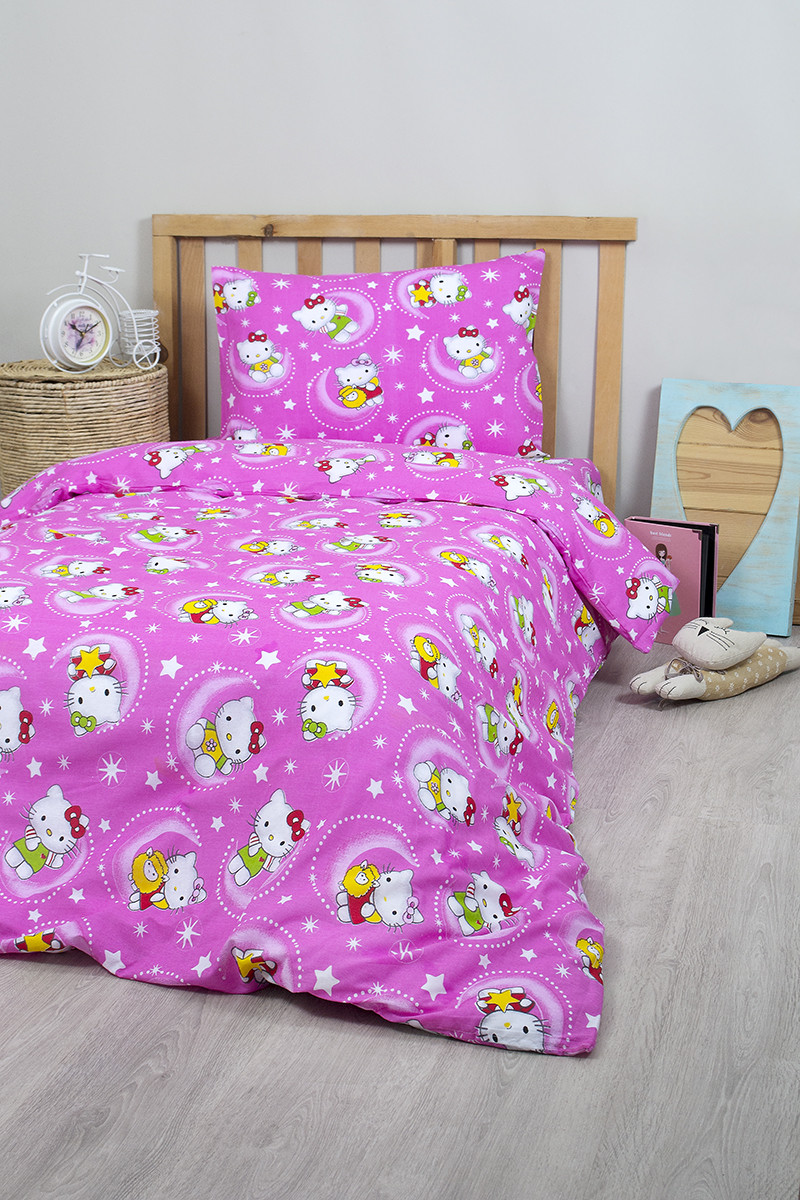 Постельное белье для подростков Lotus Young - Hello Kitty Star V1 розовый ранфорс
Постельное белье для подростков Lotus Young - Hello Kitty Star V1 розовый ранфорс