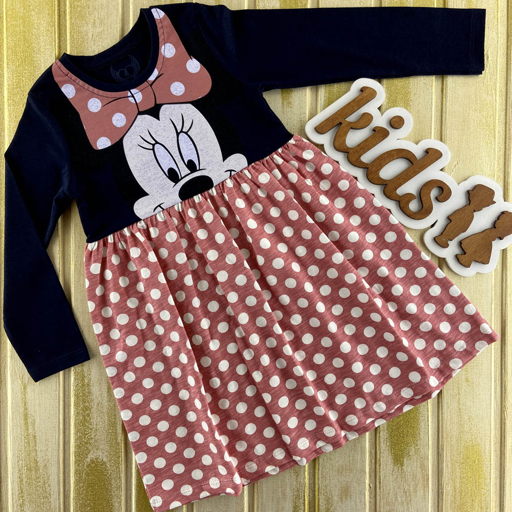 Платье с длинным рукавом Минни Маус (Minnie Mouse) Pink 782-4 110 см Темно-синий / розовый
Платье с длинным рукавом Минни Маус (Minnie Mouse) Pink 782-4 110 см Темно-синий / розовый