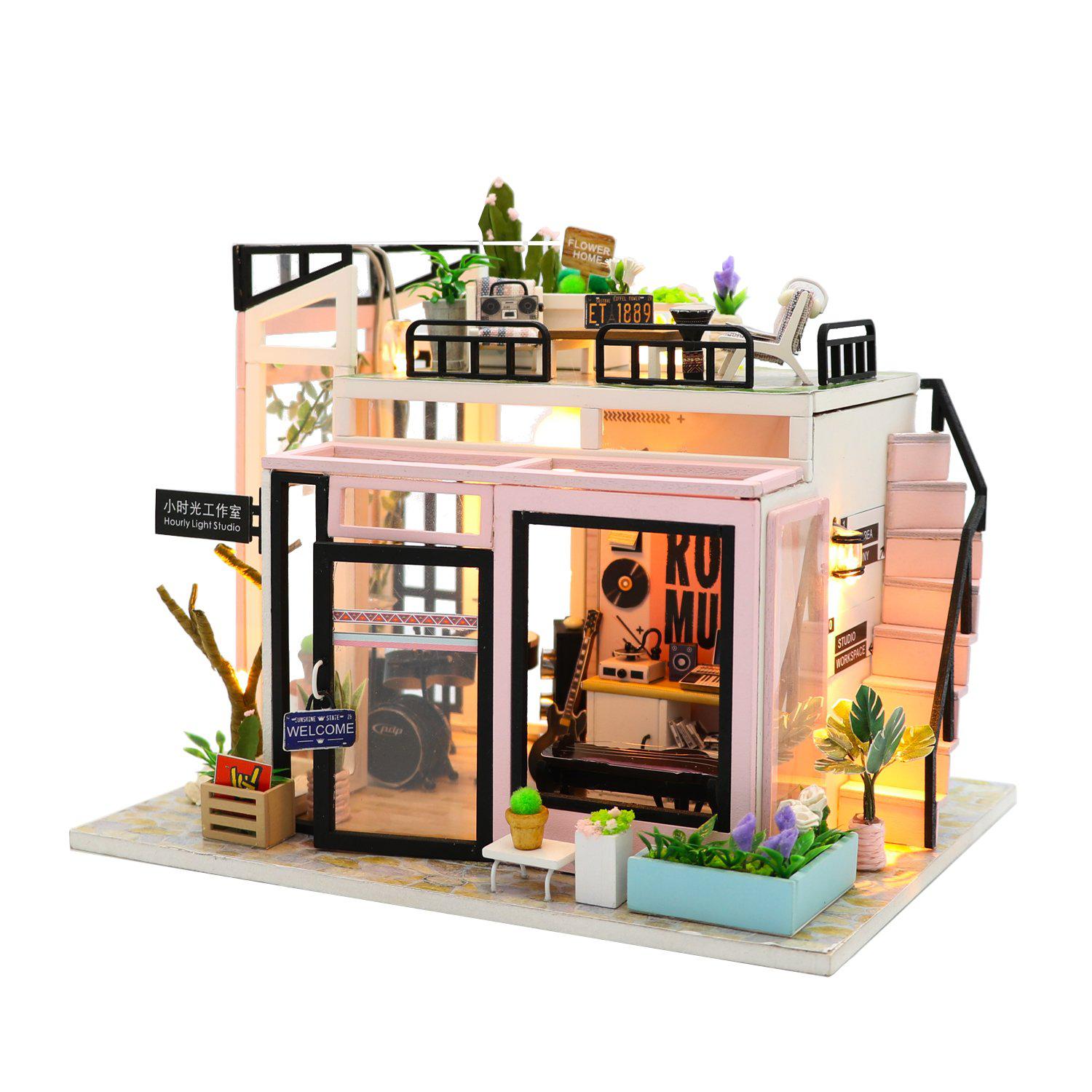 Конструктор интерьерный 3D (Румбокс) DIY House Hongda craft Студия звукозаписи (M903)
Конструктор интерьерный 3D (Румбокс) DIY House Hongda craft Студия звукозаписи (M903)
