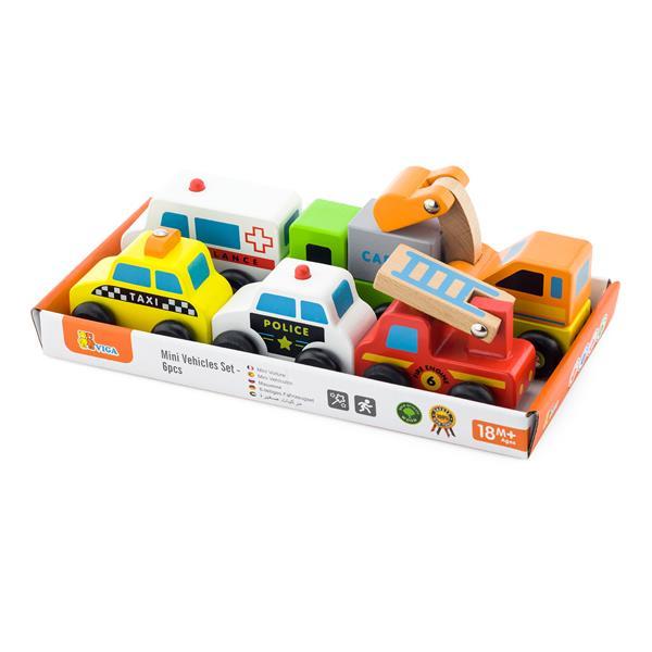 Набор игрушечных машинок Viga Toys Спецтранспорт, 6 шт. (KID_59621) 25 x 13 x 8 см
Набор игрушечных машинок Viga Toys Спецтранспорт, 6 шт. (KID_59621) 25 x 13 x 8 см