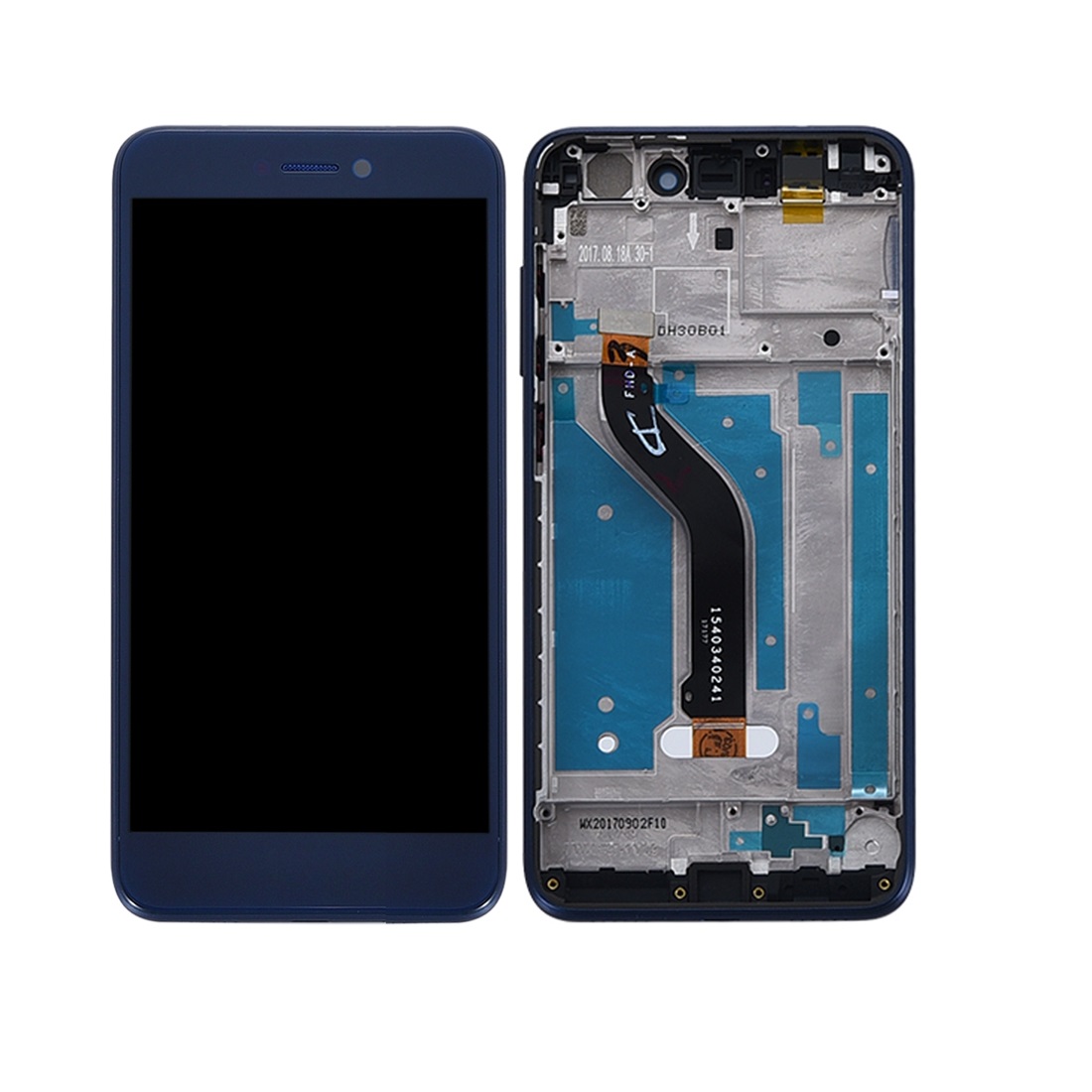 Дисплей для Huawei P8 Lite (2017) / Nova Lite (2016) / P9 Lite (2017) с сенсором синий и рамкой
Дисплей для Huawei P8 Lite (2017) / Nova Lite (2016) / P9 Lite (2017) с сенсором синий и рамкой