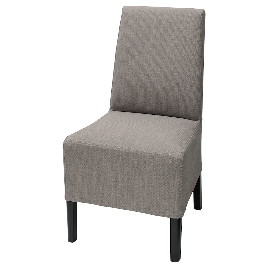 Стілець з чохлом IKEA BERGMUND чорний / Nolhaga сірий / бежевий (993.860.98)
Стілець з чохлом IKEA BERGMUND чорний / Nolhaga сірий / бежевий (993.860.98)