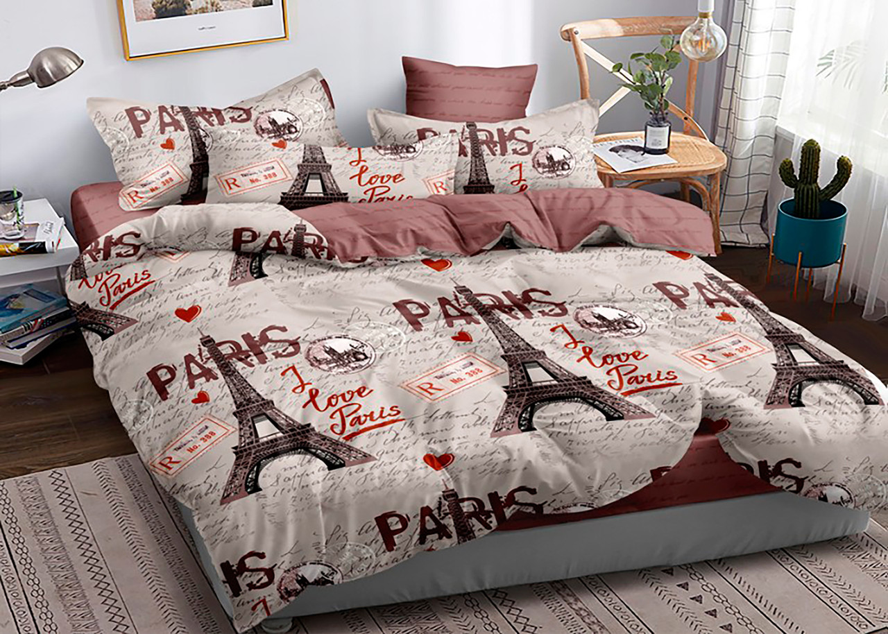 Постельное белье евро Mazani Paris 70х70 см, 200х220 см, на резинке 180х200х15 см
Постельное белье евро Mazani Paris 70х70 см, 200х220 см, на резинке 180х200х15 см