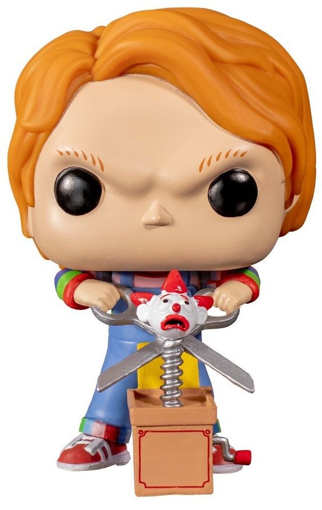 Коллекционная фигурка Funko POP! Vinyl: Horror: Chucky w/Buddy & Giant Scissors (Exc) 44836
Коллекционная фигурка Funko POP! Vinyl: Horror: Chucky w/Buddy & Giant Scissors (Exc) 44836