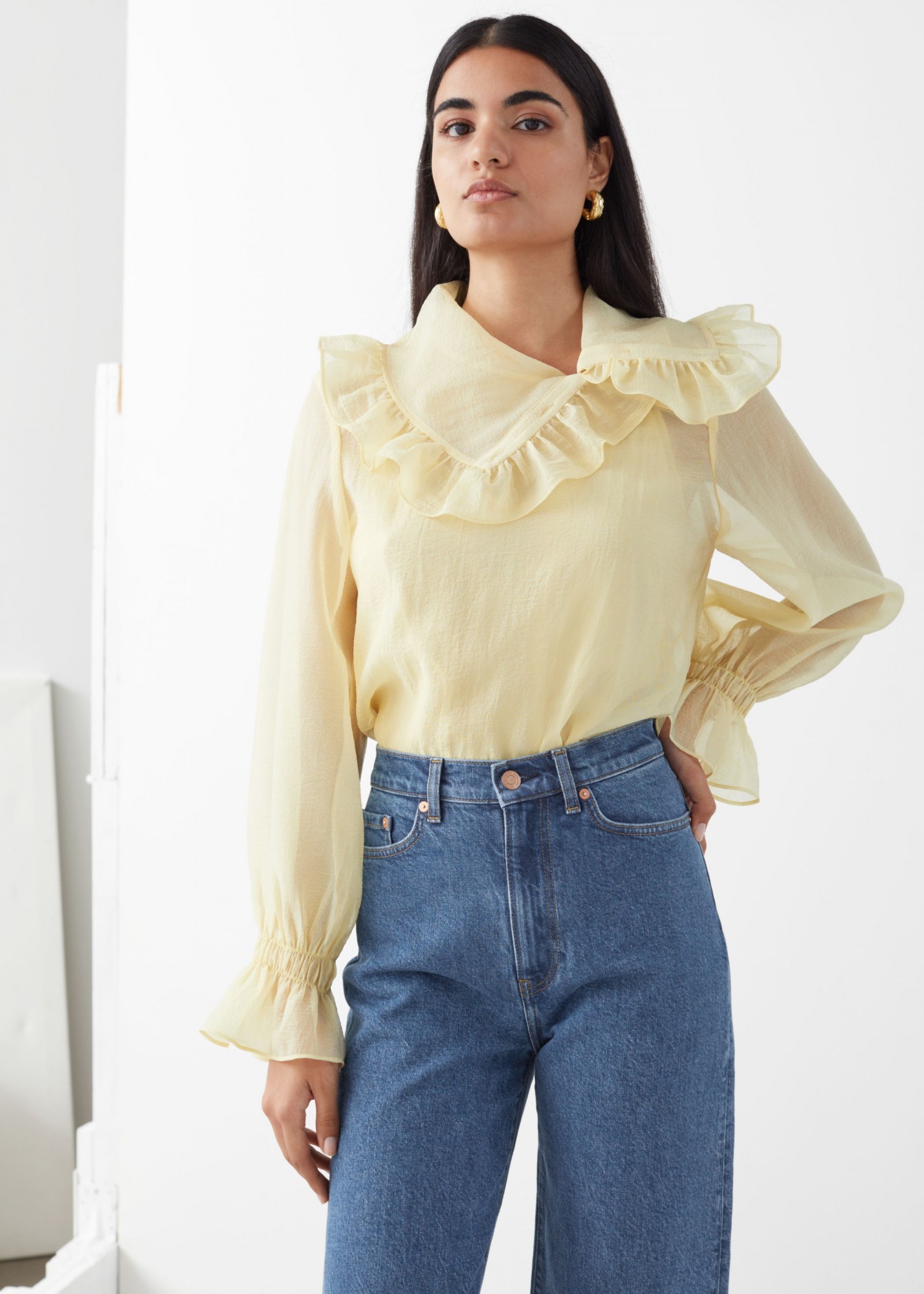 Блуза & OTHER STORIES Sheer Ruffled Shirt, Блуза & OTHER STORIES Sheer Ruffled Shirt 38
Блуза & OTHER STORIES Sheer Ruffled Shirt, Блуза & OTHER STORIES Sheer Ruffled Shirt 38