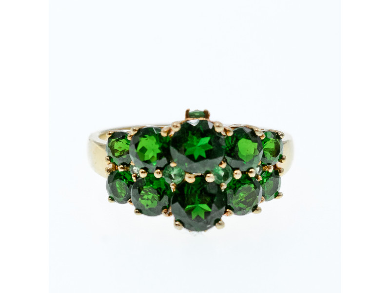 Серебряное кольцо в позолоте с хризолитами Волшебство Натуральный Sky Jewelry 003246
Серебряное кольцо в позолоте с хризолитами Волшебство Натуральный Sky Jewelry 003246