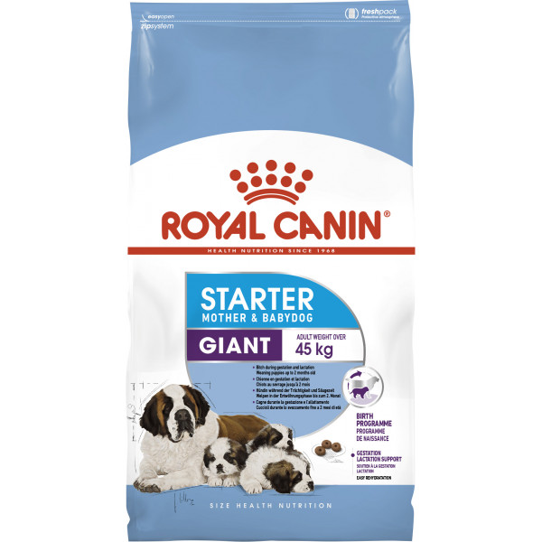 Корм для собак больших пород до 2х мес, беременных и кормящих собак Royal Canin giant starter 1 кг 2996010
Корм для собак больших пород до 2х мес, беременных и кормящих собак Royal Canin giant starter 1 кг 2996010