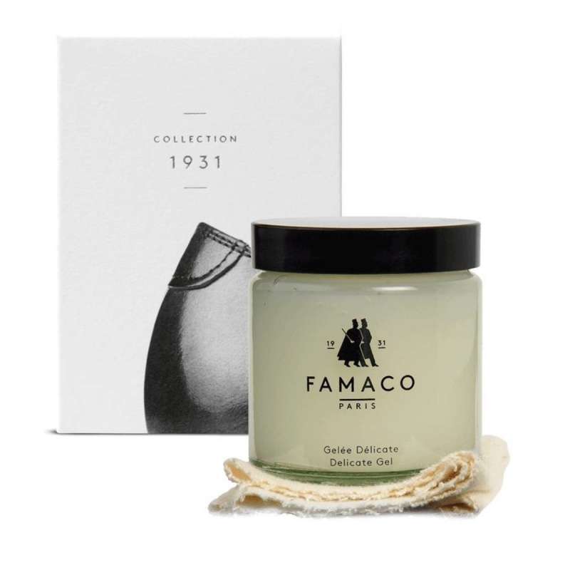 Крем-гель для обуви из деликатной кожи Famaco Gelee Delicate Collection 1931, 100 мл
Крем-гель для обуви из деликатной кожи Famaco Gelee Delicate Collection 1931, 100 мл