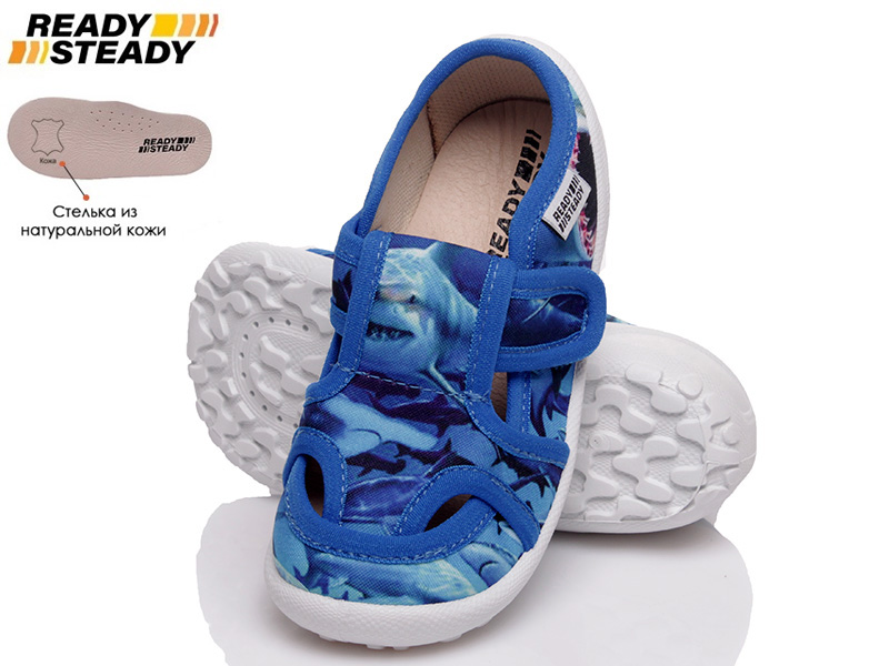 Тапочки детские деми для мальчика Ready Steady 00-00006576 Голубой р.26 (16,5 см.)
Тапочки детские деми для мальчика Ready Steady 00-00006576 Голубой р.26 (16,5 см.)