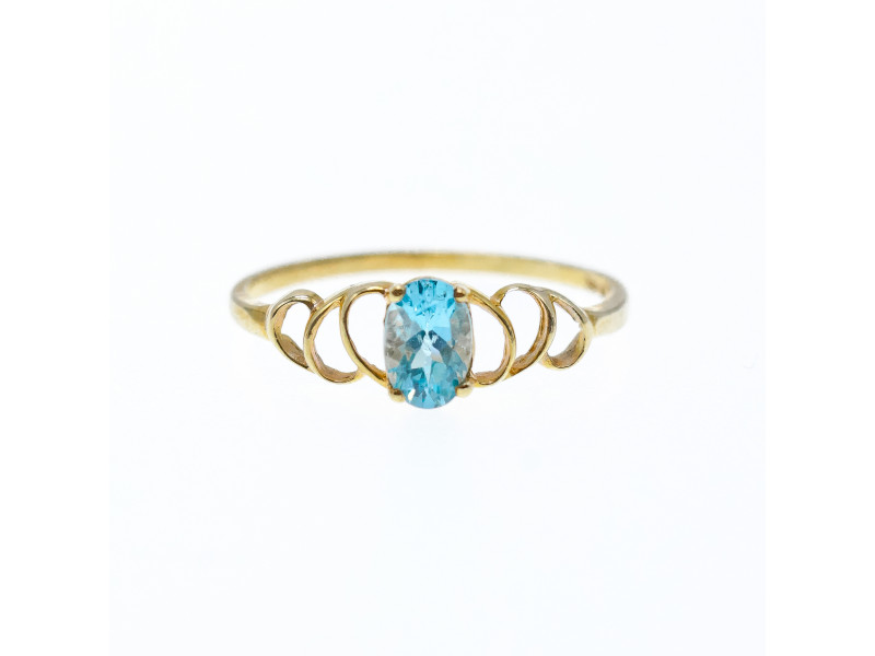 Золотое кольцо 10К (417 проба) с небесно-голубой Шпинелью Натуральный Sky Jewelry 002068
Золотое кольцо 10К (417 проба) с небесно-голубой Шпинелью Натуральный Sky Jewelry 002068