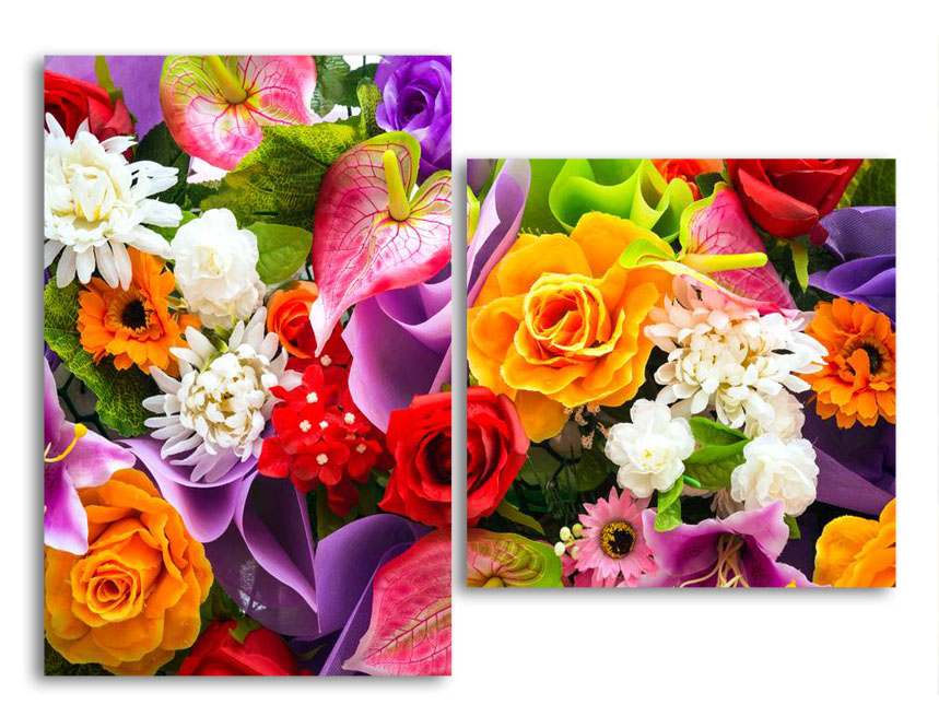 Модульная картина LaPrint Букет 100х73 см
Модульная картина LaPrint Букет 100х73 см