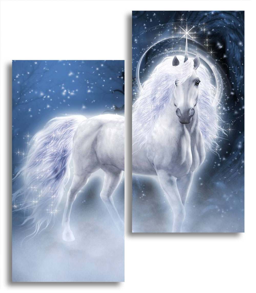 Модульная картина LaPrint Единорог 100х116 см 
Модульная картина LaPrint Единорог 100х116 см