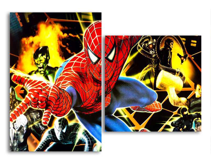 Модульная картина LaPrint Человек паук 100х73 см
Модульная картина LaPrint Человек паук 100х73 см