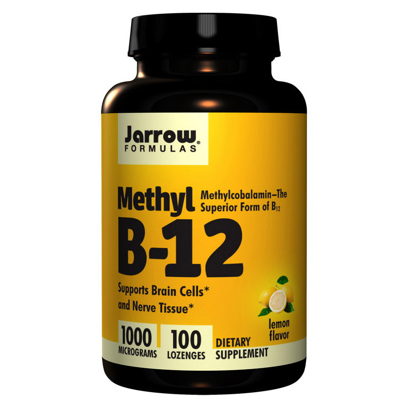 Метилкобаламин (метил B12) Jarrow Formulas Methyl B-12 1000 mcg (100 lozenges, lemon)
Метилкобаламин (метил B12) Jarrow Formulas Methyl B-12 1000 mcg (100 lozenges, lemon)