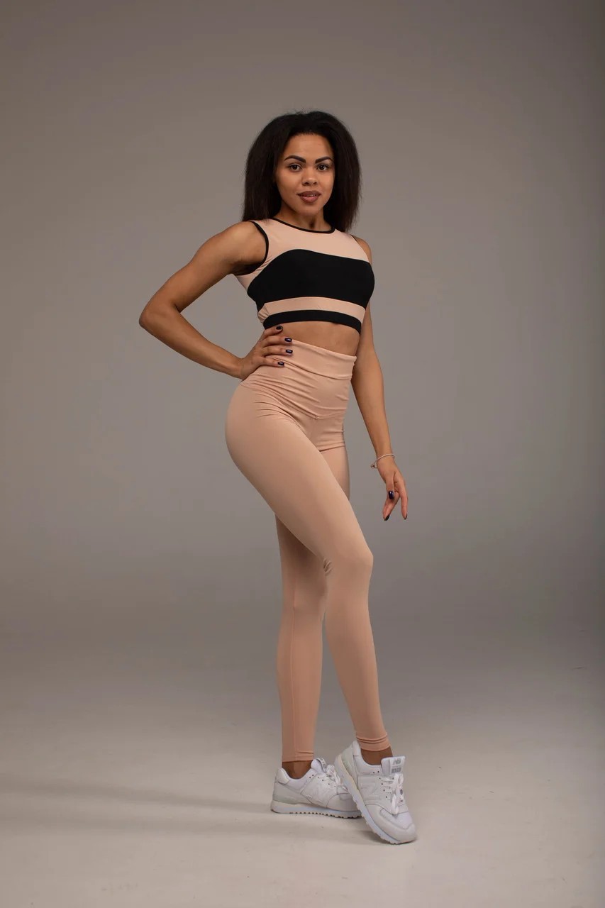 Спортивный комплект для фитнеса Asalart Magnet Black-Beige XS Бежевый - Черный 555922
Спортивный комплект для фитнеса Asalart Magnet Black-Beige XS Бежевый - Черный 555922
