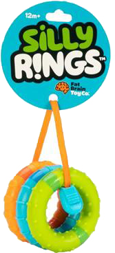 Игрушка тактильная Магнитные кольца Fat Brain Toys SillyRings 3 шт. (F269ML) (811802026057)
Игрушка тактильная Магнитные кольца Fat Brain Toys SillyRings 3 шт. (F269ML) (811802026057)