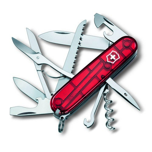 Складной нож Victorinox HUNTSMAN 91мм/15функ/крас.прозр /штоп/ножн/пила/крюк Vx13713.T
Складной нож Victorinox HUNTSMAN 91мм/15функ/крас.прозр /штоп/ножн/пила/крюк Vx13713.T