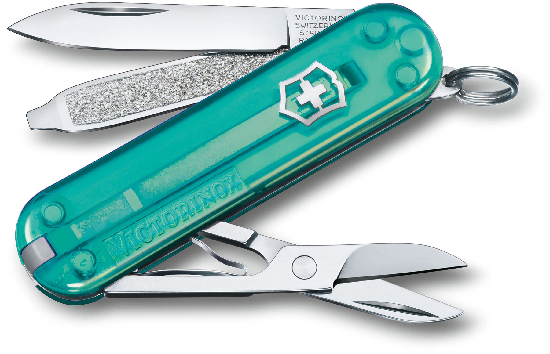 Складной нож Victorinox CLASSIC SD Colors Tropical Surf 58мм/1сл/7функ/голуб.прозр /ножн Vx06223.T24G
Складной нож Victorinox CLASSIC SD Colors Tropical Surf 58мм/1сл/7функ/голуб.прозр /ножн Vx06223.T24G