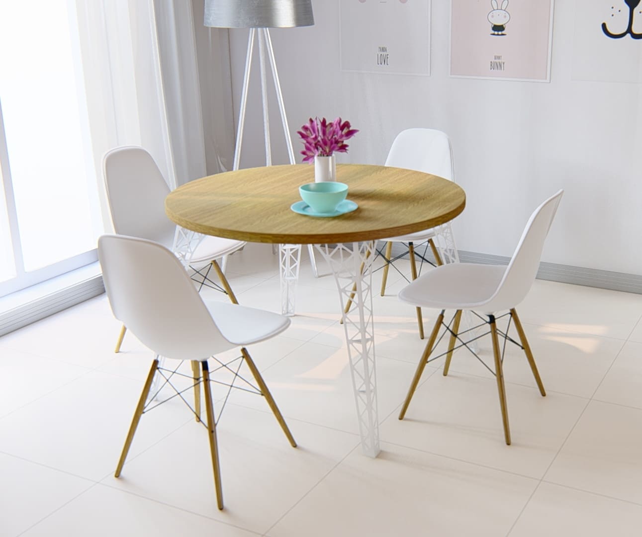 Круглый обеденный стол Luciene Veronika
Круглый обеденный стол Luciene Veronika