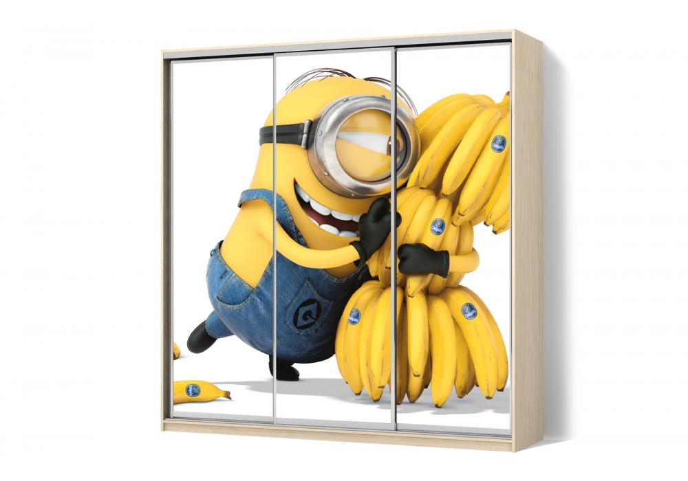 Шкаф-купе LuxeStudio 3 двери ФМП/ФМП/ФМП рисунок De040 CLS - III 220 x 210 x 45 см 
Шкаф-купе LuxeStudio 3 двери ФМП/ФМП/ФМП рисунок De040 CLS - III 220 x 210 x 45 см