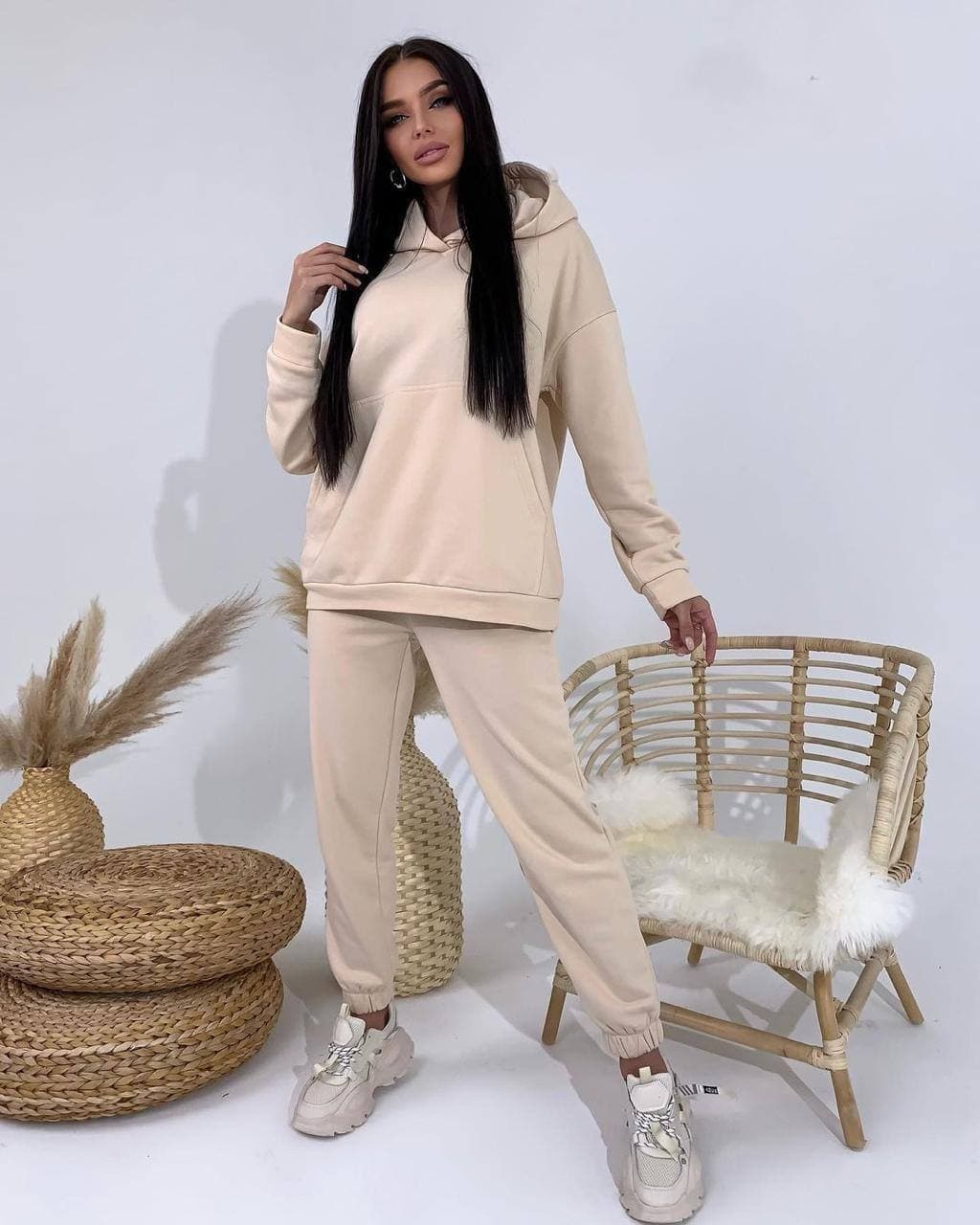 Fashions • Костюм женскии спортивныи Хлоя Fashions светло-бежевый (№10618, Fashions • Костюм женскии спортивныи Хлоя Fashions L светло-бежевый (№10618)
Fashions • Костюм женскии спортивныи Хлоя Fashions светло-бежевый (№10618, Fashions • Костюм женскии спортивныи Хлоя Fashions L светло-бежевый (№10618)