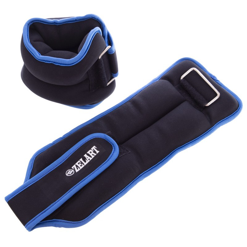 Утяжелители для рук и ног Zelart Sport My Fit FI-5732-4 2 шт по 2 кг черно-голубой
Утяжелители для рук и ног Zelart Sport My Fit FI-5732-4 2 шт по 2 кг черно-голубой