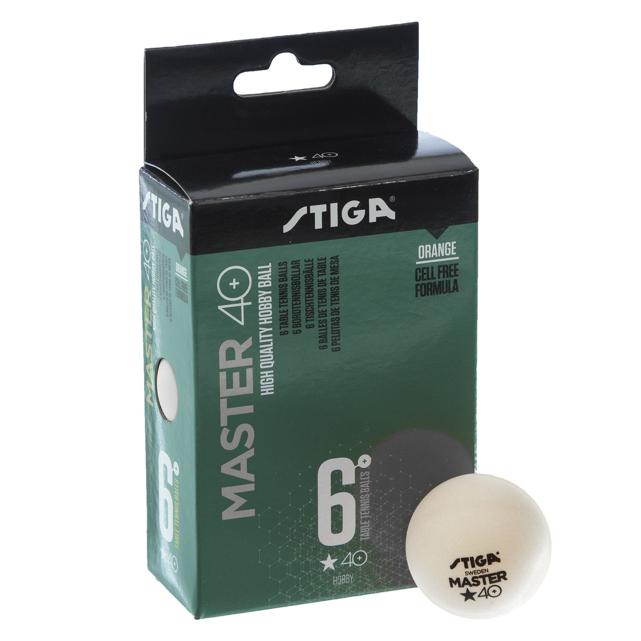 Набор мячей для настольного тенниса Stiga Master Action 1 Star 1112230306 6 мячей в комплекте White
Набор мячей для настольного тенниса Stiga Master Action 1 Star 1112230306 6 мячей в комплекте White
