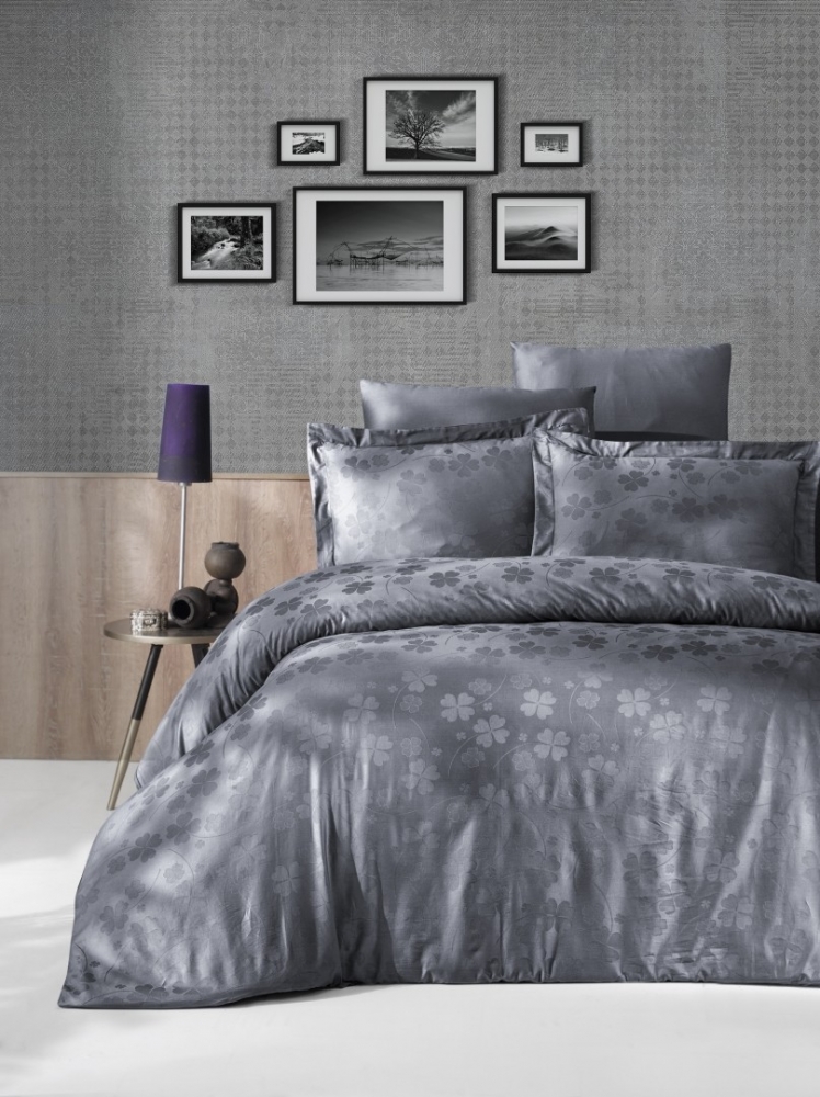 Комплект постельного белья First Choice Satin Jacquard Cotton Евро сатин-жаккард арт.Clover Koyu Gri
Комплект постельного белья First Choice Satin Jacquard Cotton Евро сатин-жаккард арт.Clover Koyu Gri