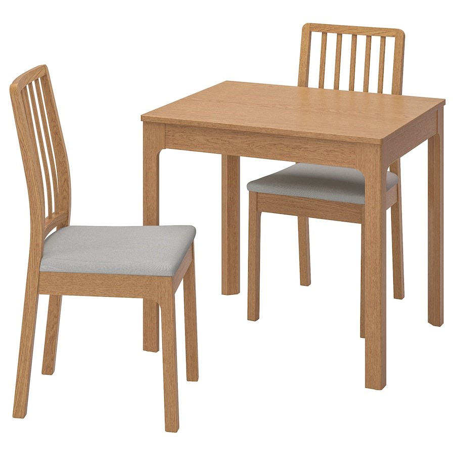 Стіл і 2 стільці IKEA EKEDALEN / EKEDALEN 80/120 см дуб/світло-сірий (992.213.90)
Стіл і 2 стільці IKEA EKEDALEN / EKEDALEN 80/120 см дуб/світло-сірий (992.213.90)