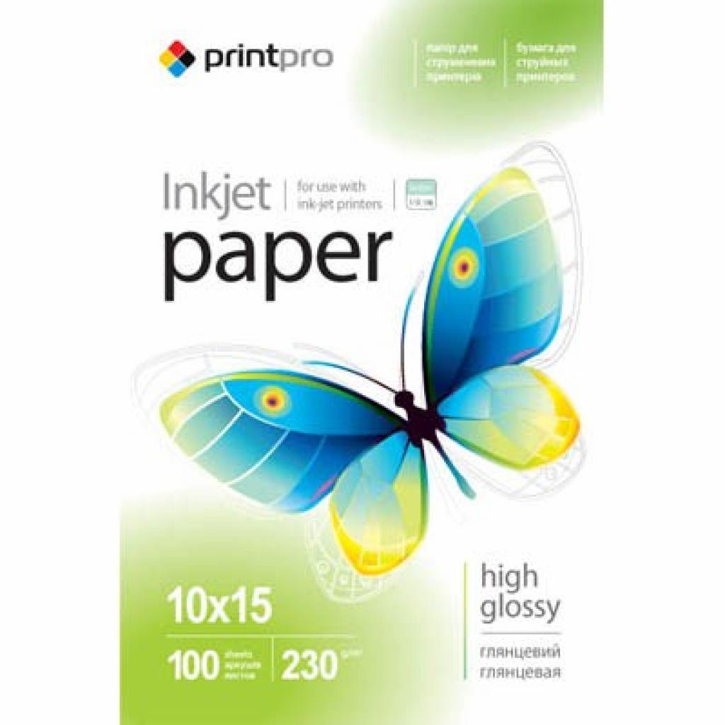 Бумага PrintPro 10x15 (PGE2301004R) 
Бумага PrintPro 10x15 (PGE2301004R)