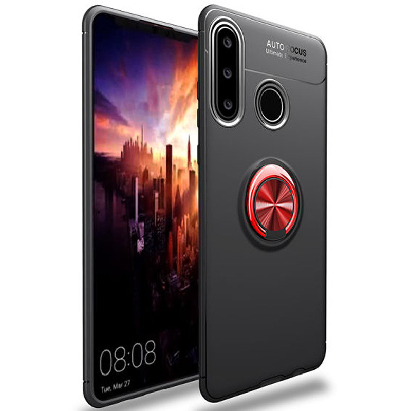 TPU чехол Deen ColorRing под магнитный держатель для Huawei P30 Черный / Красный
TPU чехол Deen ColorRing под магнитный держатель для Huawei P30 Черный / Красный
