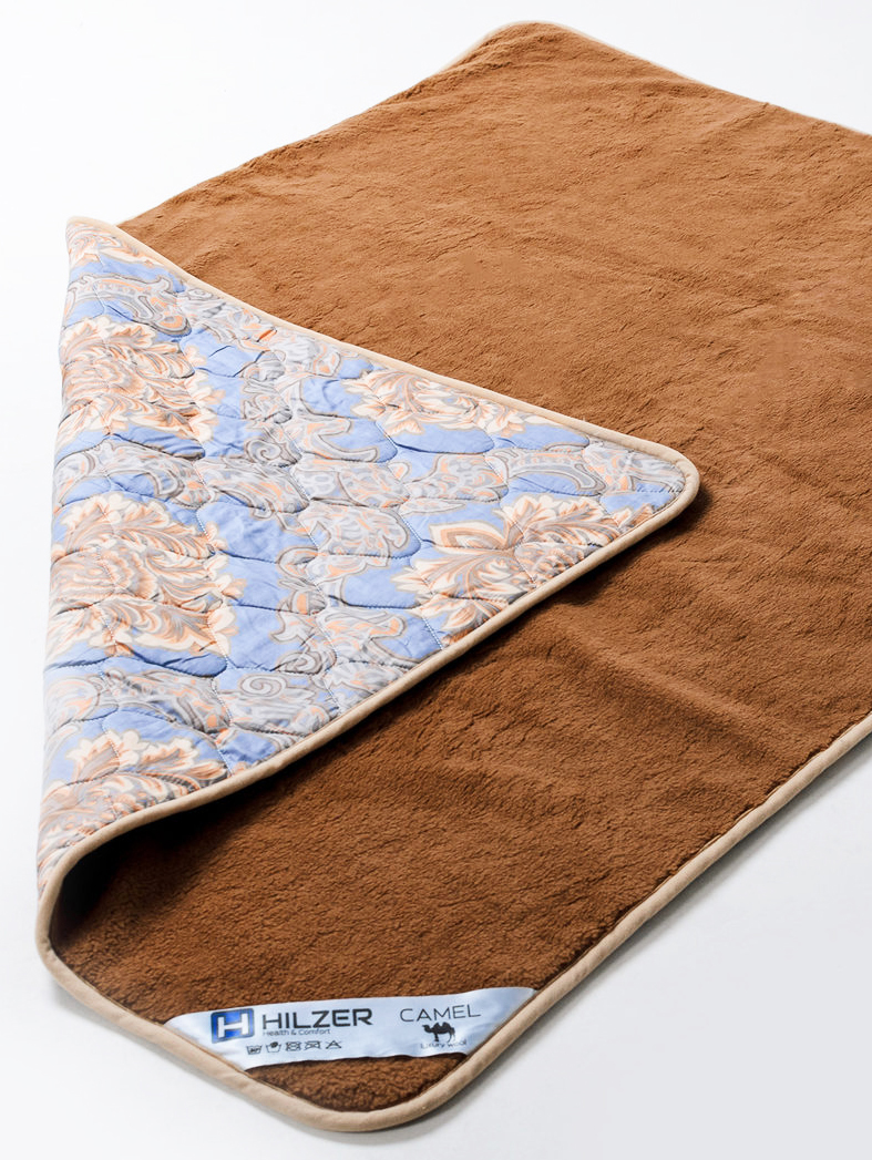 Одеяло осень-зима HILZER (CAMEL/SATIN), полуторное 140x200 см, Италия, 100% верблюжья шерсть + Сатин
Одеяло осень-зима HILZER (CAMEL/SATIN), полуторное 140x200 см, Италия, 100% верблюжья шерсть + Сатин