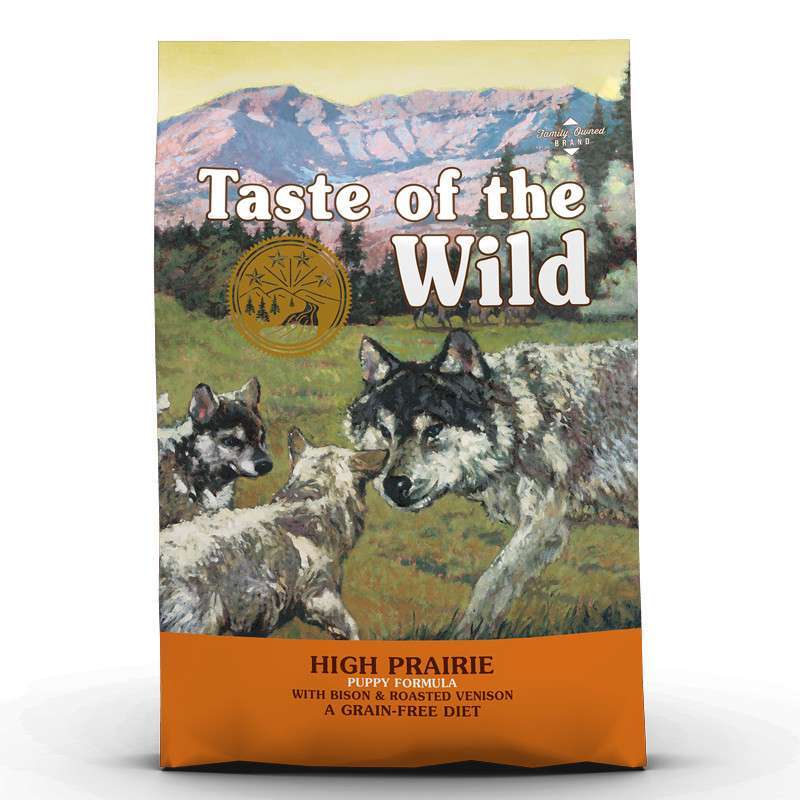 Беззерновой корм TASTE OF THE WILD HIGH PRAIRIE PUPPY для щенков, с бизоном и запеченной косулей (12,2 кг)
Беззерновой корм TASTE OF THE WILD HIGH PRAIRIE PUPPY для щенков, с бизоном и запеченной косулей (12,2 кг)