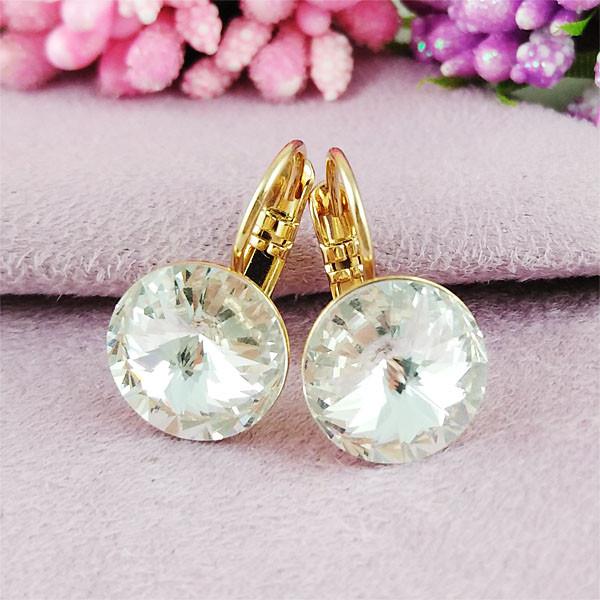 Серьги SWAROVSKI Белый медицинское золото позолота 18К французский замок А/В 7-0149
Серьги SWAROVSKI Белый медицинское золото позолота 18К французский замок А/В 7-0149