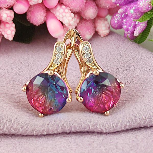 Серьги Xuping Зои розовый с голубым медицинское золото позолота 18К английский замок А/В 1-0819
Серьги Xuping Зои розовый с голубым медицинское золото позолота 18К английский замок А/В 1-0819