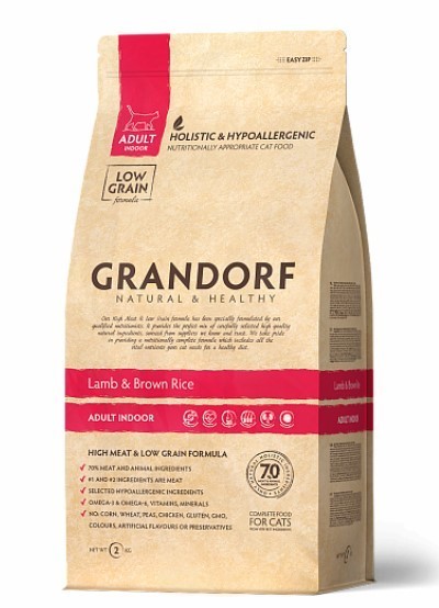 Сухой корм Grandorf Lamb & Brown Rice Adult Indoor для взрослых кошек от 1 года с ягненком 2 кг (5404009502025)
Сухой корм Grandorf Lamb & Brown Rice Adult Indoor для взрослых кошек от 1 года с ягненком 2 кг (5404009502025)