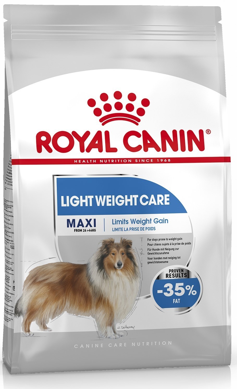 Сухой корм Royal Canin Maxi Light Weight Care для взрослых и стареющих собак крупных размеров склонных к набору лишнего веса 10 кг
Сухой корм Royal Canin Maxi Light Weight Care для взрослых и стареющих собак крупных размеров склонных к набору лишнего веса 10 кг