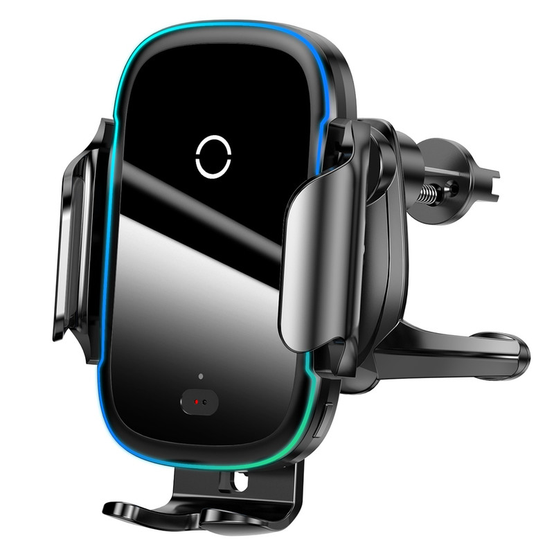 Автомобильное зарядное устройство с беспроводной зарядкой Wireless Charger Baseus Light Electric 15W black
Автомобильное зарядное устройство с беспроводной зарядкой Wireless Charger Baseus Light Electric 15W black