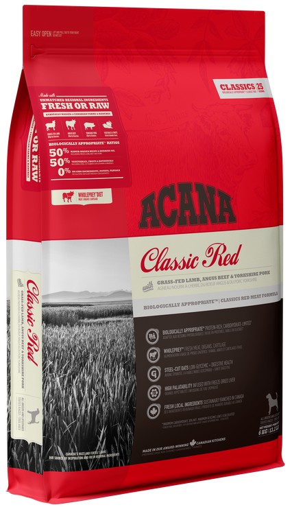 Сухой корм ACANA Classic Red для собак всех пород и возрастов на основе красного мяса ягненка, говядины, свинины 11.4 кг (a56112) (64992561123)
Сухой корм ACANA Classic Red для собак всех пород и возрастов на основе красного мяса ягненка, говядины, свинины 11.4 кг (a56112) (64992561123)
