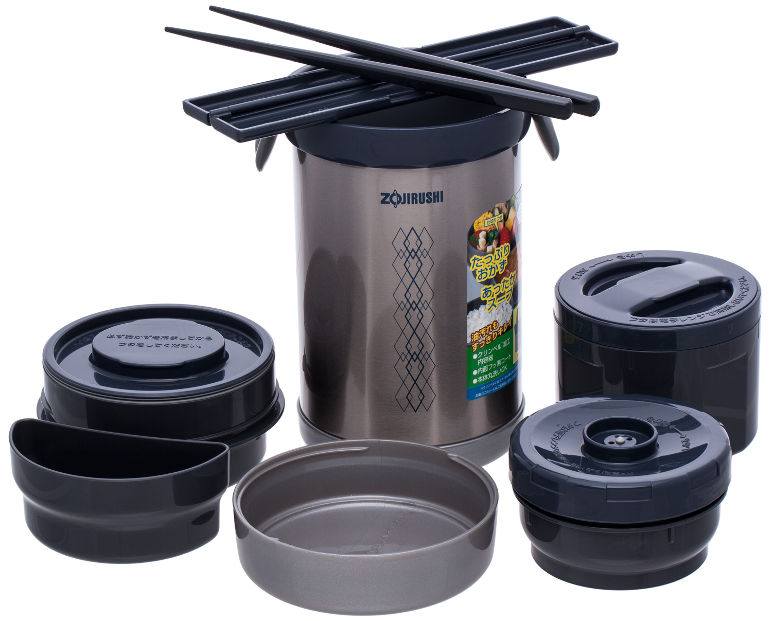 Набор для ланча ZOJIRUSHI SL-NC 127x111x206 мм Стальной, Сталь (арт.123416780360)
Набор для ланча ZOJIRUSHI SL-NC 127x111x206 мм Стальной, Сталь (арт.123416780360)