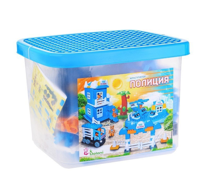 Конструктор Doloni Toys 013888/07 Полиция Разноцветный на 175 деталей в пластиковом боксе
Конструктор Doloni Toys 013888/07 Полиция Разноцветный на 175 деталей в пластиковом боксе