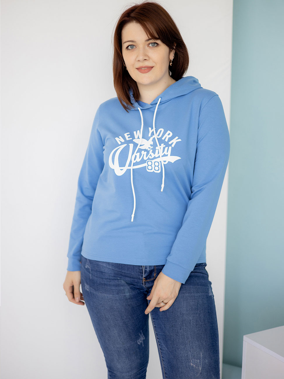 Худи size+ с принтом в винтажном стиле Джинс Vikamoda 3296, Худи size+ с принтом в винтажном стиле Джинс XL Vikamoda 3296
Худи size+ с принтом в винтажном стиле Джинс Vikamoda 3296, Худи size+ с принтом в винтажном стиле Джинс XL Vikamoda 3296