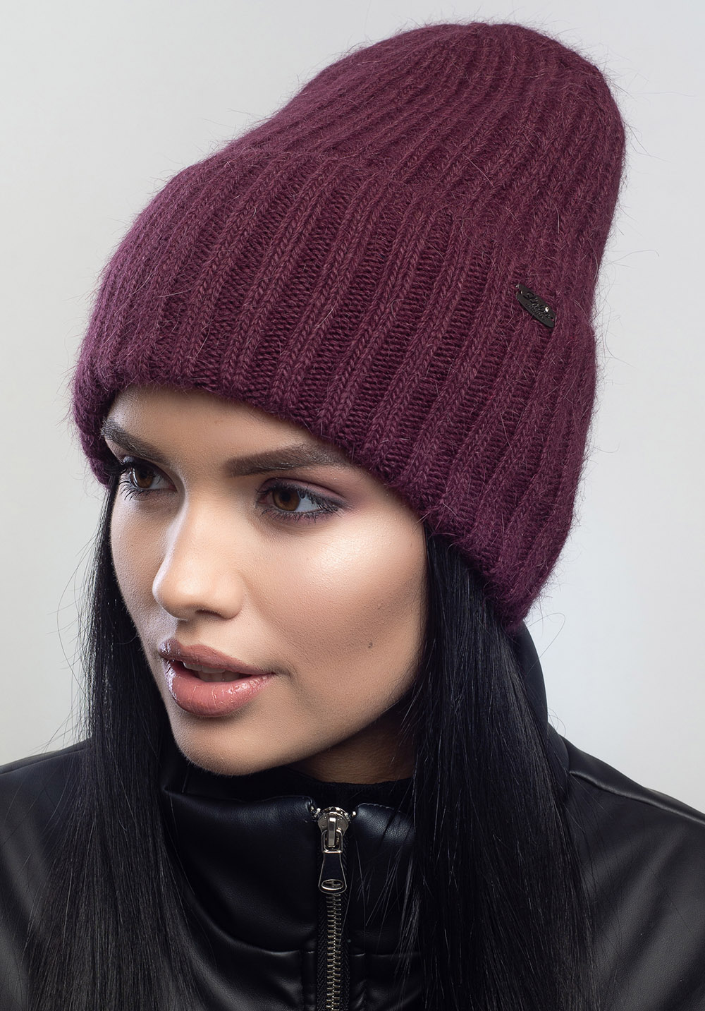 Женская шапка колпак Миссури цвет бордо
Женская шапка колпак Миссури цвет бордо