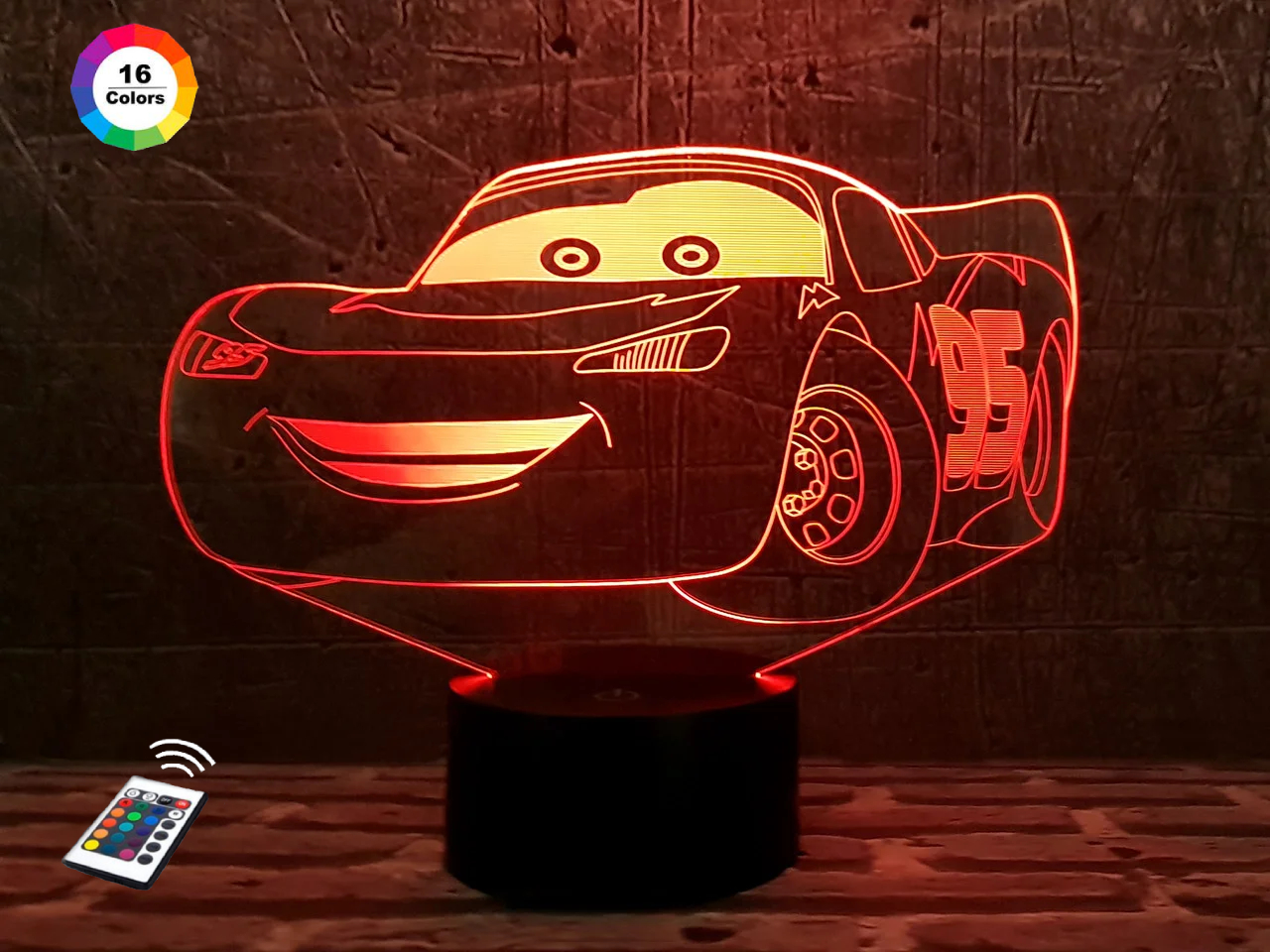 3D ночник "Автомобиль 26" (УВЕЛИЧЕННОЕ ИЗОБРАЖЕНИЕ) подарочная упаковка + 16 цветов + пульт ДУ + сетевой адаптер + батарейки (3ААА) 3DTOYSLAMP
3D ночник "Автомобиль 26" (УВЕЛИЧЕННОЕ ИЗОБРАЖЕНИЕ) подарочная упаковка + 16 цветов + пульт ДУ + сетевой адаптер + батарейки (3ААА) 3DTOYSLAMP