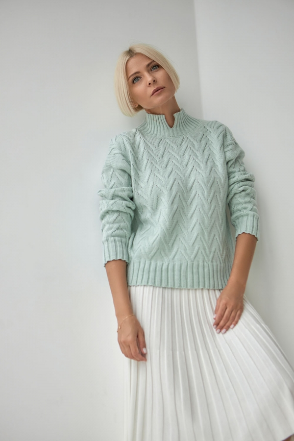 Свитер LYTVYN 1677 42-46 Фисташковый
Свитер LYTVYN 1677 42-46 Фисташковый