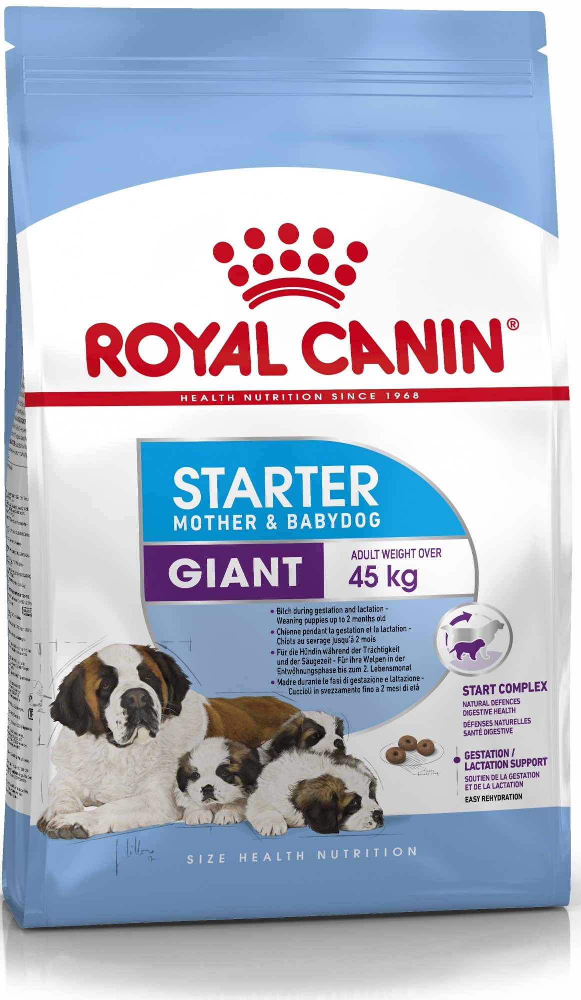 Сухой корм Royal Canin Giant Starter для щенков до 2-х месяцев, беременных и кормящих собак 1 кг (3182550778817)
Сухой корм Royal Canin Giant Starter для щенков до 2-х месяцев, беременных и кормящих собак 1 кг (3182550778817)