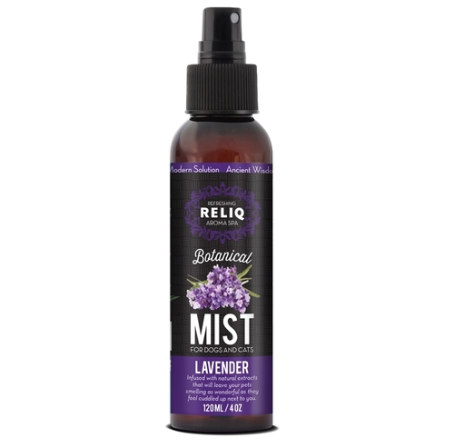 Спрей-одеколон для собак RELIQ Botanical Mist-Lavender уход и увлажнение шерсти, с ароматом лаванды 120 мл
Спрей-одеколон для собак RELIQ Botanical Mist-Lavender уход и увлажнение шерсти, с ароматом лаванды 120 мл