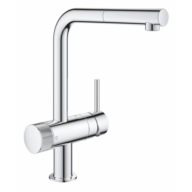 Смеситель Grohe Blue Pure Minta 31721000 для мойки под фильтрованную воду с вытяжной лейкой
Смеситель Grohe Blue Pure Minta 31721000 для мойки под фильтрованную воду с вытяжной лейкой