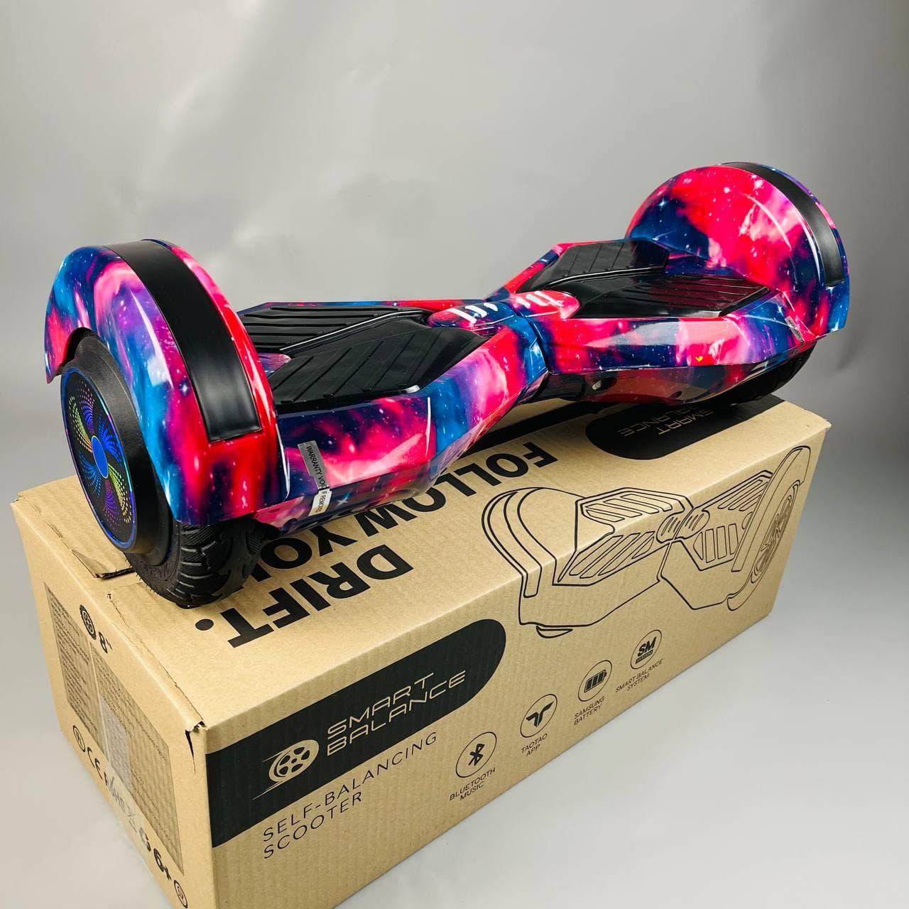 Гироборд Smart Balance Wheel 8" Новый космос Premium Самобаланс | LED | Bluetooth
Гироборд Smart Balance Wheel 8" Новый космос Premium Самобаланс | LED | Bluetooth
